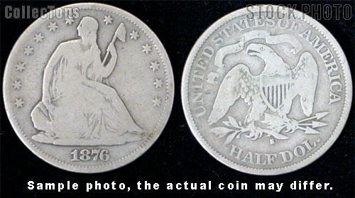 Liberty Seated Motto Half Dollar 1866-1891 Variety 4
