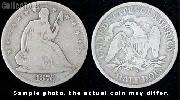 Liberty Seated Motto Half Dollar 1866-1891 Variety 4