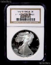 1992-S American Silver Eagle Dollar PROOF in NGC PF 69 ULTRA CAMEO