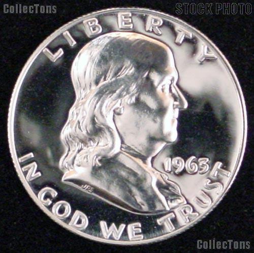1963 Franklin Silver Half Dollar - Gem Proof