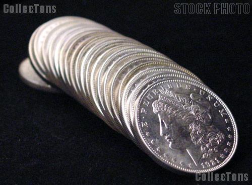 1921-D Morgan Silver Dollars - AU+ Condition
