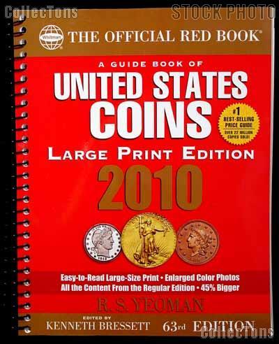 Whitman Red Book of U. S. Coins 2010 - Large Print