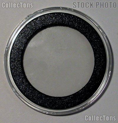 25 Air-Tite "I" Black Ring Coin Holders for 34mm Coins