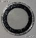 100 Air-Tite "I" Black Ring Coin Holders for 34mm Coins