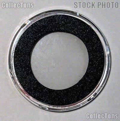 100 Air-Tite "H" Black Ring Coin Holders for 28mm Coins