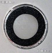 25 Air-Tite "H" Black Ring Coin Holders for 30mm Coins HALF DOLLARS