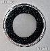 25 Air-Tite "H" Black Ring Coin Holders for 30mm Coins HALF DOLLARS