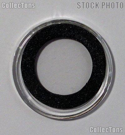 25 Air-Tite "A" Black Ring Coin Holders for 17mm Coins