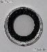 250 Air-Tite "A" Black Ring Coin Holders for 18mm Coins DIMES