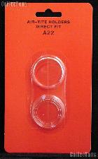 Air-Tite Coin Capsule Direct Fit "A22" Coin Holder 1/4oz GOLD EAGLE