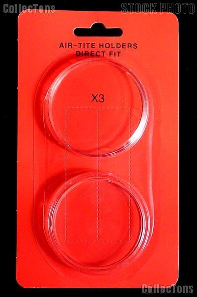 Air-Tite Coin Capsule Direct Fit "X3" Coin Holder for 2oz. ROUNDS