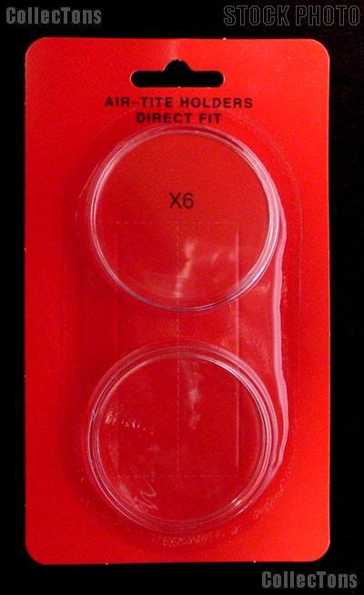 Air-Tite Coin Capsule Direct Fit "X6" Coin Holder for 2oz. ROUNDS