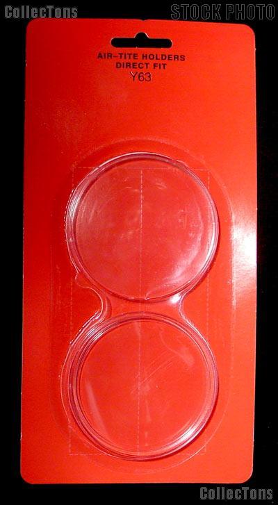 Air-Tite Coin Capsule Direct Fit "Y63" Coin Holder for 5oz. ROUNDS