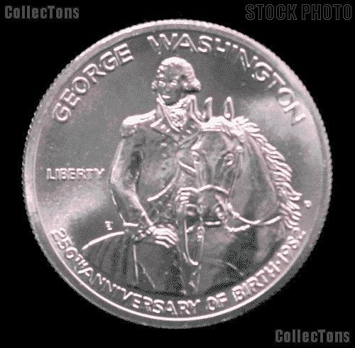 1982-D BU George Washington Commemorative Silver Half Dollars