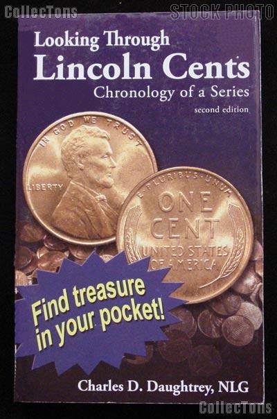 Looking Through Lincoln Cents Book by Charles D. Daughtrey (Paperback) -Damaged