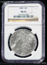 1889 Morgan Silver Dollar in NGC MS 64