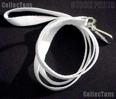 White Lanyard to hold Loupe Magnifiers