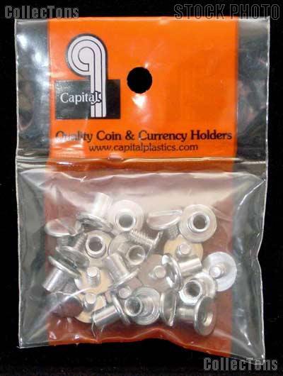 Capital Plastics Metal Screws and Posts - Dozen