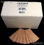 1000 Flat Kraft Paper Coin Wrappers for 40 QUARTERS
