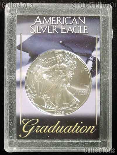 2014 American Silver Eagle in Graduation 2x3 Holder