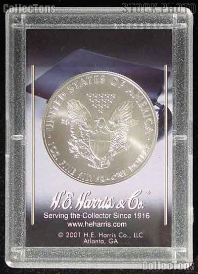2009 American Silver Eagle in Graduation 2x3 Holder