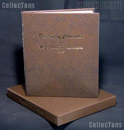 Dansco Album and Archival Slipcase for District of Columibia (DC), and Territory P and D Quarters 2009
