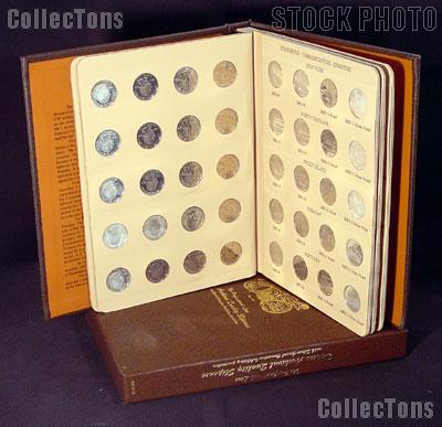 State Quarter Album Set of State Quarters (Gem BU P & D,Proof, and Silver Proof) 1999 through 2003 w/ Dansco Album and Dansco Slipcase