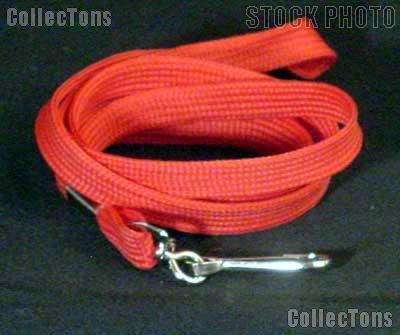 Red Lanyard to hold Loupe Magnifiers