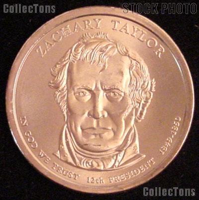 2009-D Zachary Taylor Presidential Dollar GEM BU 2009 Taylor Dollar