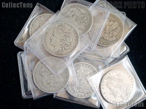 Carson City Mint Morgan Silver Dollars in VG+ Condition
