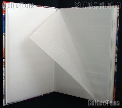 Stamp Album Stock Book by Lighthouse (STAMP4/16)  32 White Stamp Album Stockbook Pages
