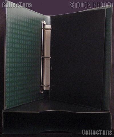 Currency Album for Graded Currency Set Lighthouse Classic GRANDE w/ Binder & Slipcase in Green & Graded Currency Pages