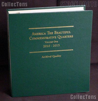 National Parks Quarter Album by Littleton for America The Beautiful Quarters P, D, Proof, & Silver Proof 2010 - 2015 Vol. 1 LCA74