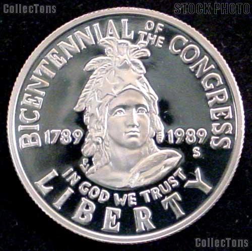 1989-S Proof Congressional Commemorative Half Dollars