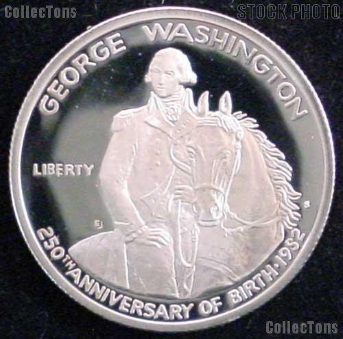 1982-S Proof George Washington Silver Half Dollar