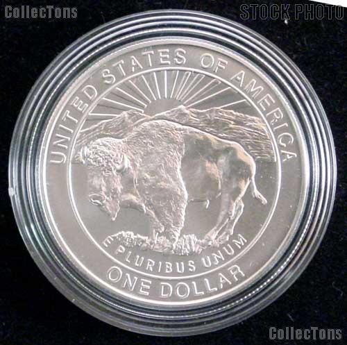 1999-P BU Yellowstone Commemorative Silver Dollars