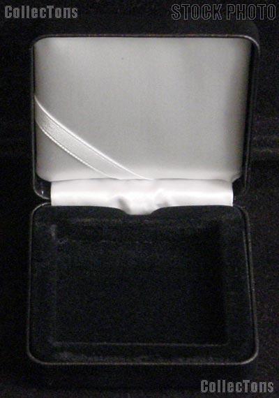 Coin Box Quadrum by Lighthouse (NOBILE Q50) 50mm Coin Box w/ Velvet and Silk Lining for Quadrum Holders