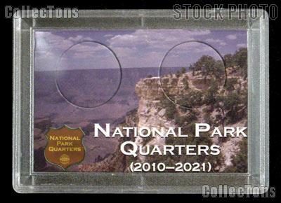 National Park Quarters Holder by Harris 2x3 Canyon View Design for America the Beautiful Quarter Program