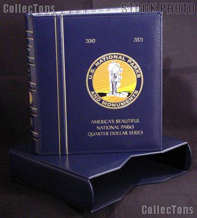 National Park Quarters Album w/ Slipcase by Lighthouse for America The Beautiful Quarters Program P & D 2010 - 2021