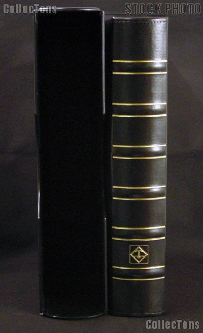Certified Coin Album Set Lighthouse Classic GRANDE w/ Binder & Slipcase in Black & Certified Coin Pages