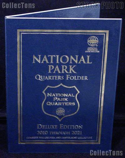 National Park Coin Folder by Whitman for National Park Quarters Program P & D 2010 - 2021