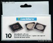 Coin Holder 2 Euro by Lighthouse (QUADRUM 26) 10 Pack of 26mm 2x2 Plastic Coin Holders