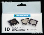 Coin Holder 1 Ruble by Lighthouse (QUADRUM 32) 10 Pack of 32mm 2x2 Plastic Coin Holders