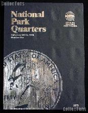 National Parks Coin Folder by Whitman for National Park Quarters Program P & D 2010 - 2015 # 2876