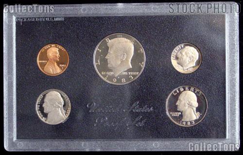 1983 U.S. Mint Proof Set - RARE ERROR 1983 No S Dime