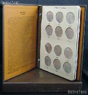 Peace Dollar Set 1921 - 1935 Complete Circulated Set w/ Rare 1928 Silver Dollar All Mints P, D, S (24 Coins) in Dansco Album # 7175