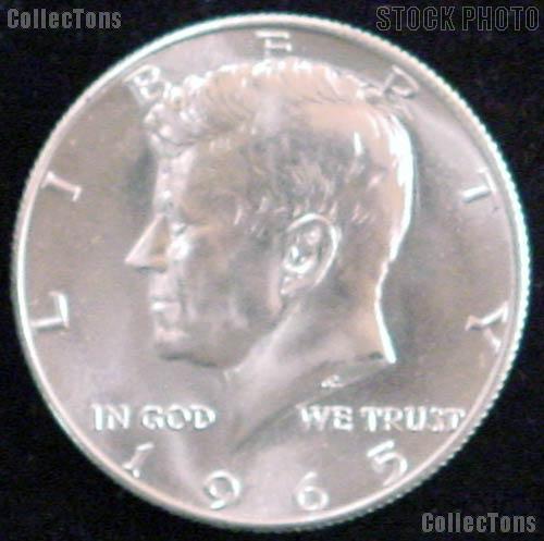 1965 SMS Kennedy Silver Half Dollar - BU from SMS
