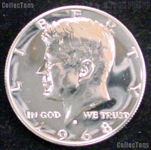 1968-S Kennedy Silver Half Dollar - Gem Proof