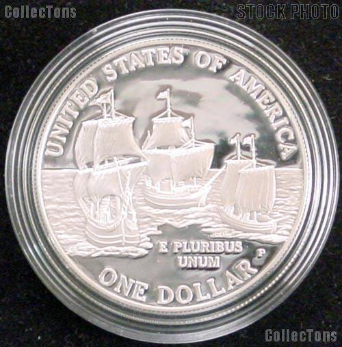 2007-P Proof Jamestown Commemorative Silver Dollars