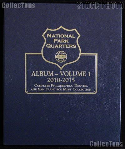 National Parks Coin Album by Whitman P, D, & S Proof 2010 - 2015 Volume 1 #3058